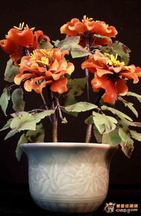 出口工艺品花卉盆景 艺术与商业的完美结合